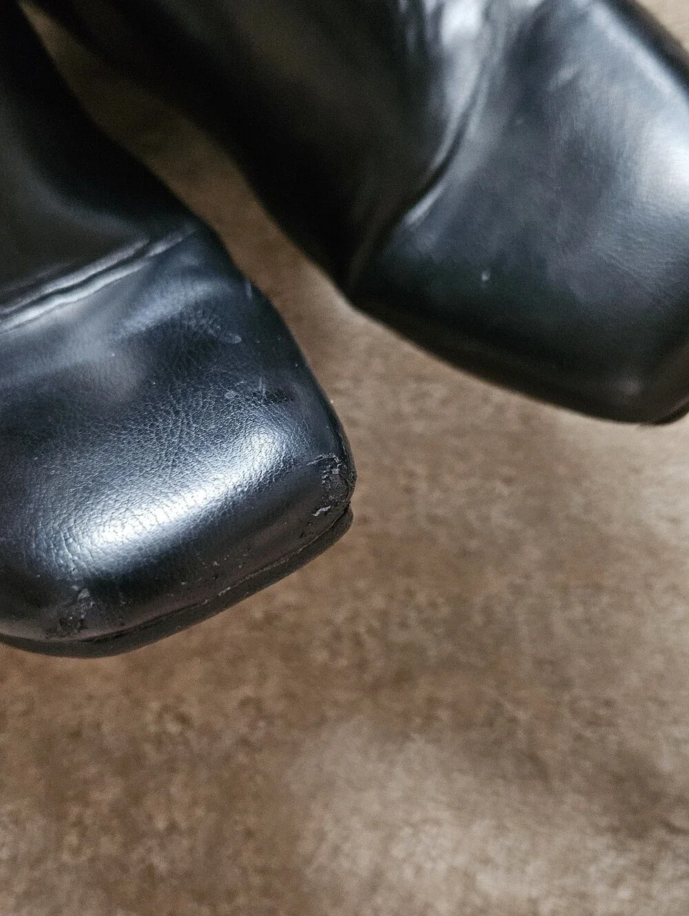 Guess Maizey black Over knee-high boots black Size 8 M